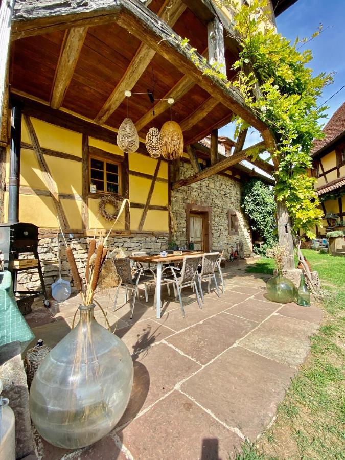 Gîte Le Chut - Alsace - 30 min Strasbourg Rangen Exterior foto